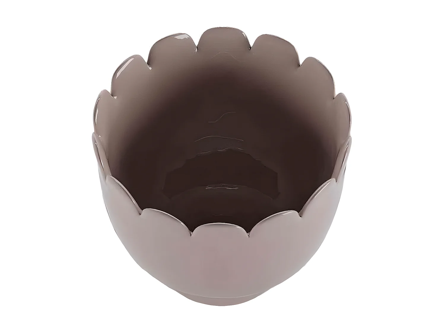 MARCEAU PETIT - Petit vase forme tulipe en céramique rose