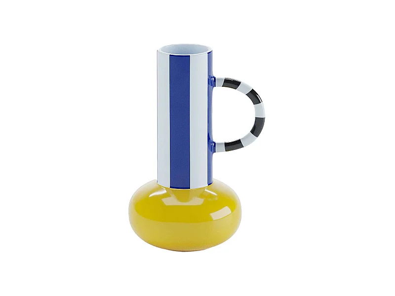 BIRMINGHAM - Vase décoratif en céramique avec poignée