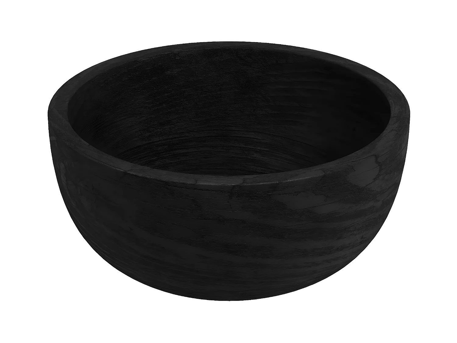 ALBI - Coupelle décorative en bois de paulownia noir