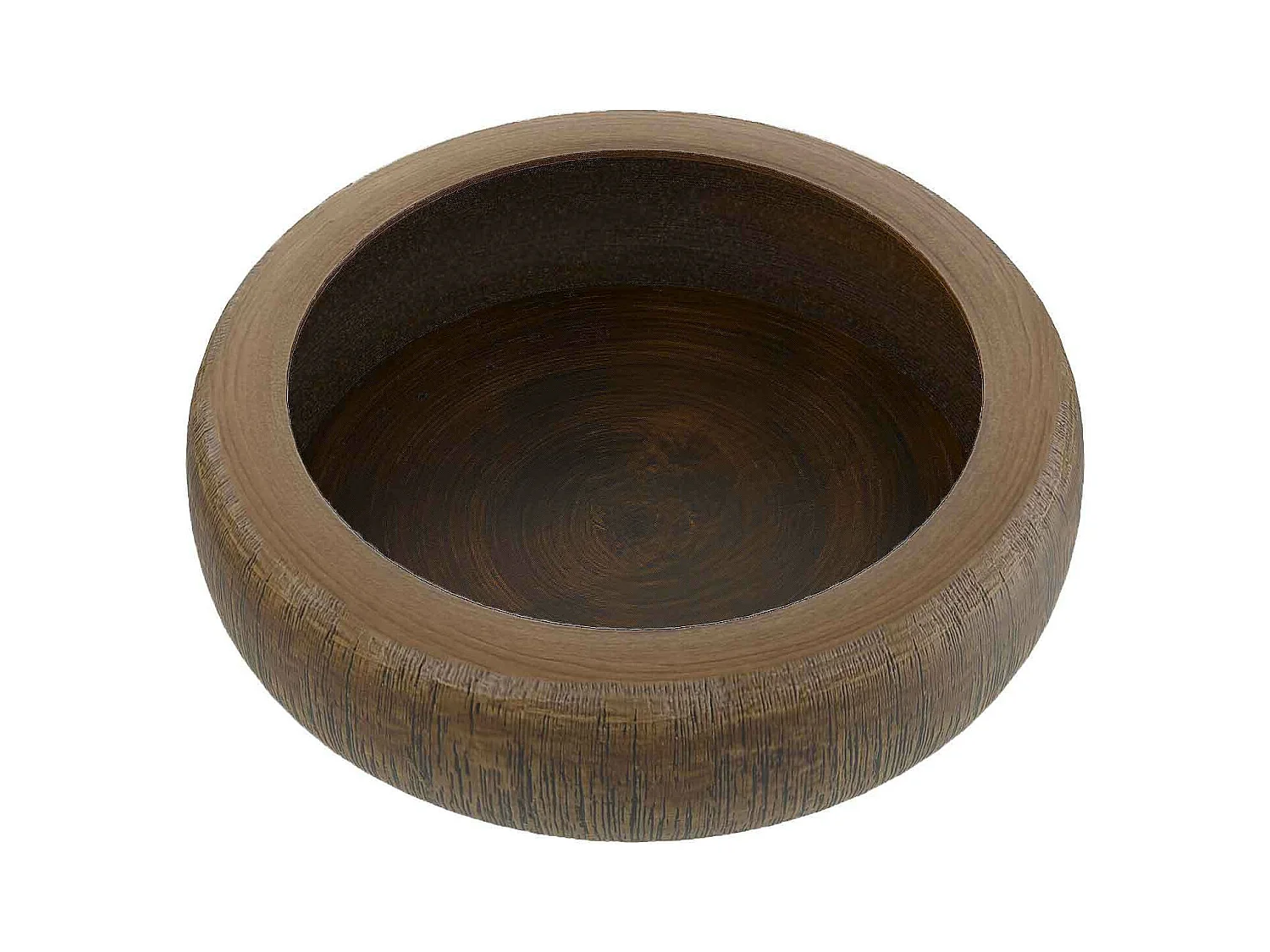 LAGOS - Coupelle vide-poches design imitation bois