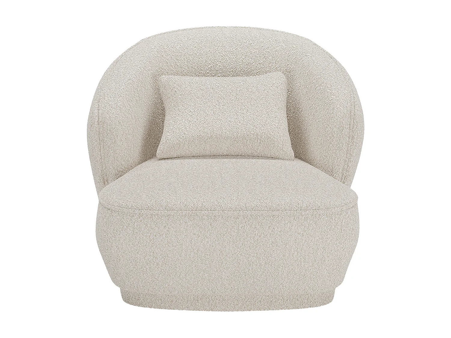 PABLO - Fauteuil design bouclette