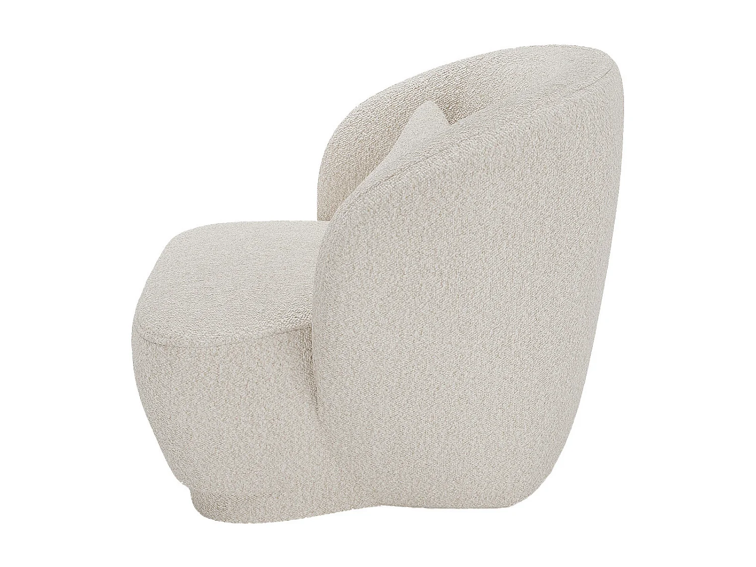 PABLO - Fauteuil design bouclette