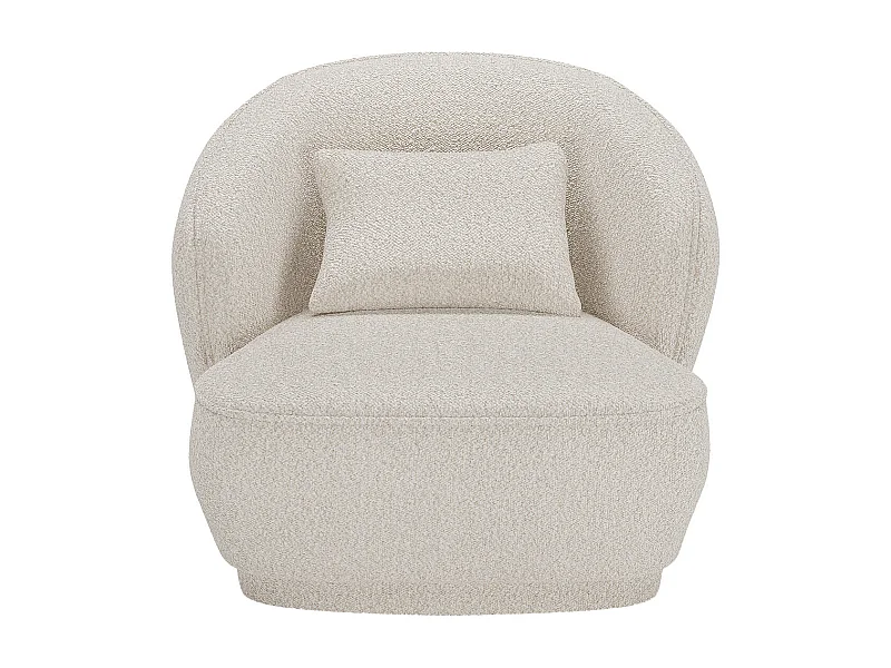 PABLO - Fauteuil design bouclette