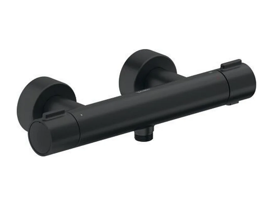 Mitigeur de douche thermostatique DURAVIT 1000 noir mat