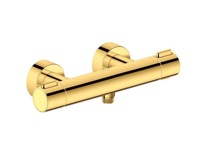 Mitigeur de douche thermostatique DURAVIT 1000 doré poli