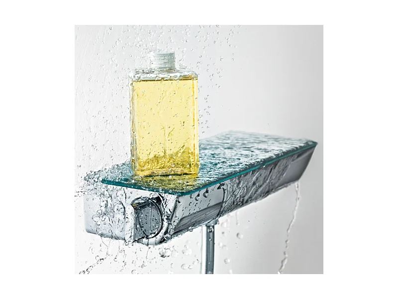 Mitigeur douche thermostatique HANSGROHE Ecostat Select EcoSmart chromé + nettoyant Briochin