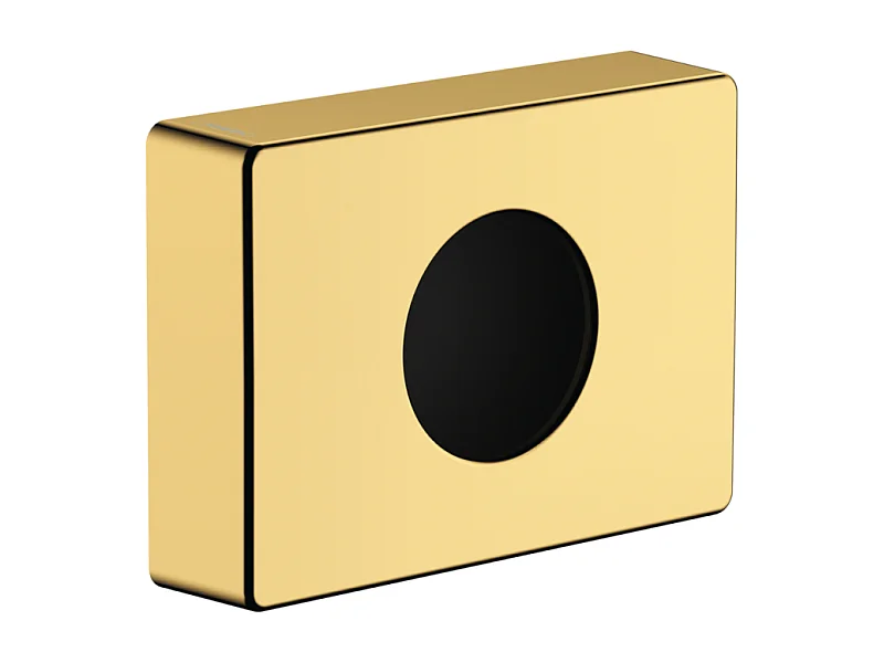 HANSGROHE Dispensador HANSGROHE para bolsas sanitarias con aspecto dorado pulido