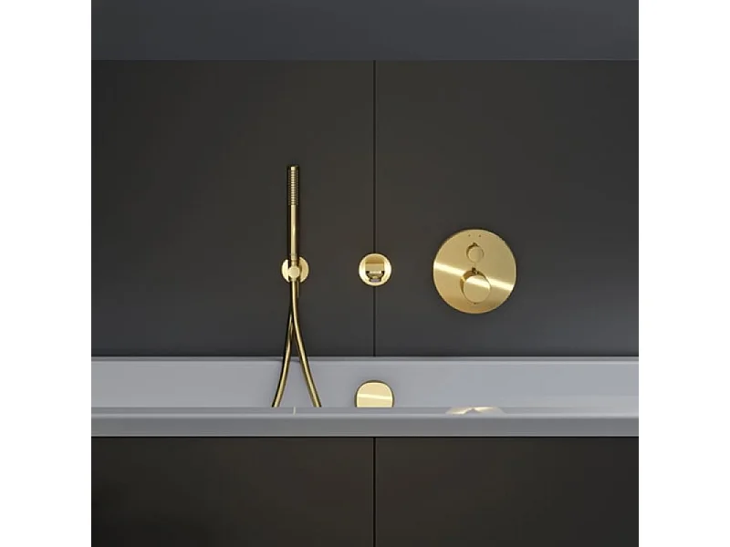 Flexible de douche DURAVIT 1,60M doré poli