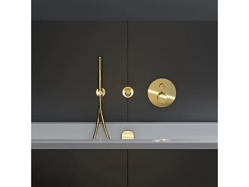 Flexible de douche DURAVIT 1,60M doré poli