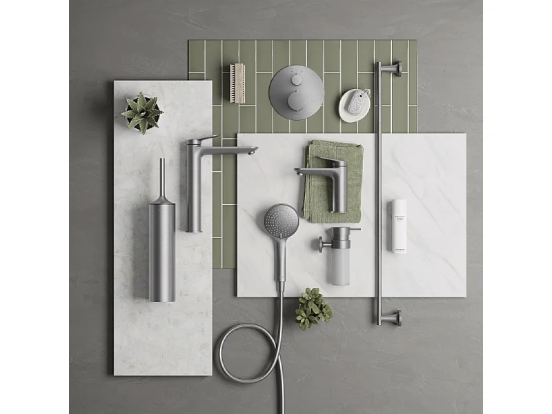 Flexible de douche DURAVIT 1,60M inox brossé