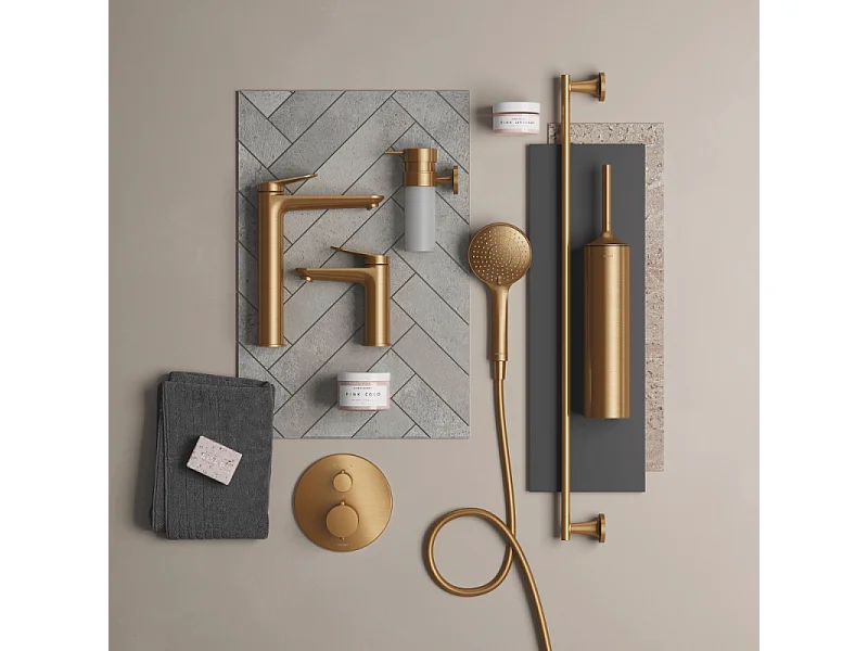 Flexible de douche DURAVIT 1,60M bronze brossé