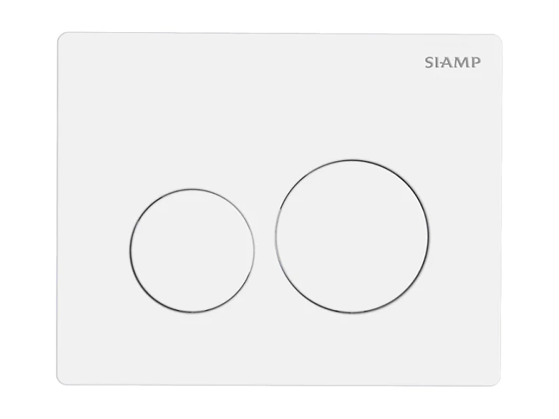 Plaque de commande SIAMP Sphère Ingenio chromé