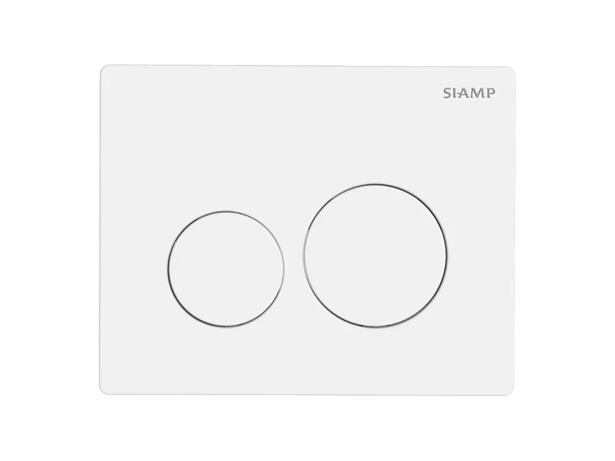 Plaque de commande SIAMP Sphère Ingenio chromé