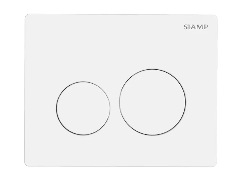 Plaque de commande SIAMP Sphère Ingenio chromé