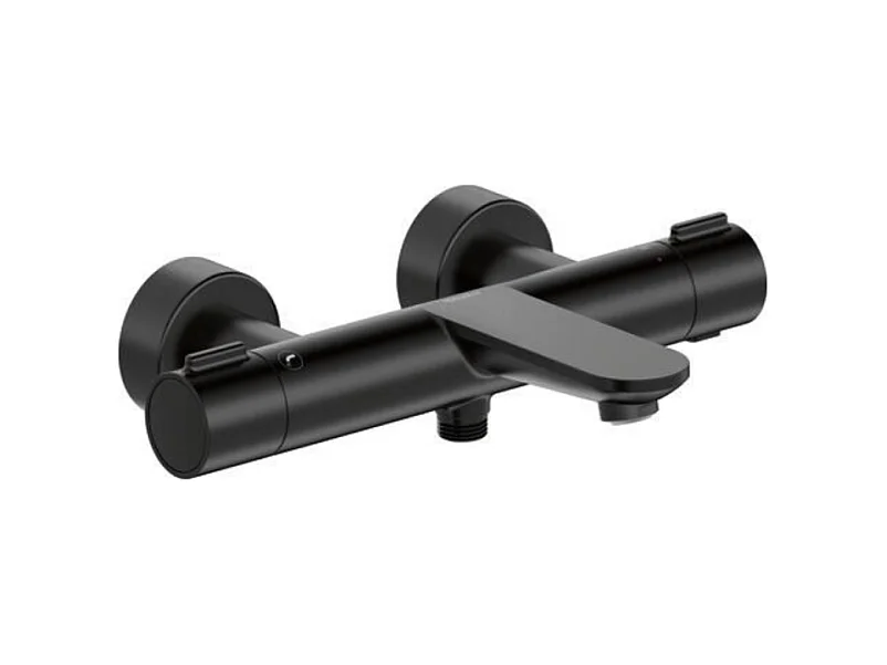 Mitigeur bain douche thermostatique DURAVIT Wave noir mat