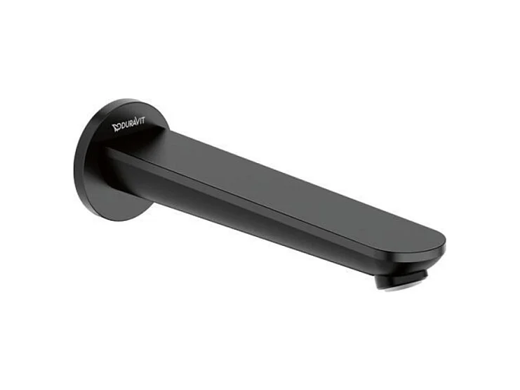 Bec bain déverseur DURAVIT Wave noir mat