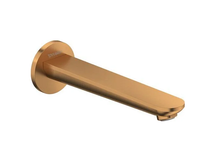 Bec bain déverseur DURAVIT Wave bronze brossé