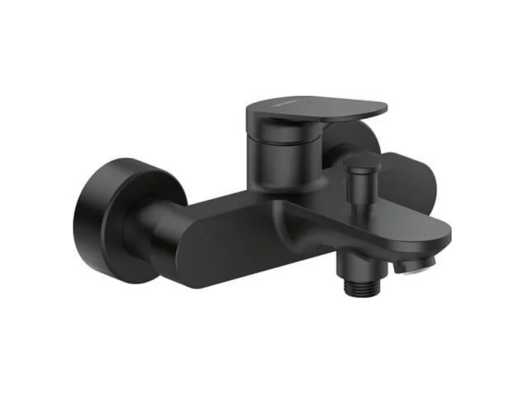 Mitigeur bain douche mécanique DURAVIT Wave noir mat
