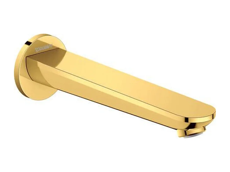 Bec bain déverseur DURAVIT Wave doré poli