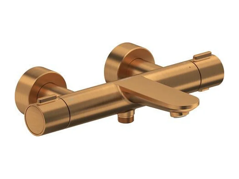 Mitigeur bain douche thermostatique DURAVIT Wave bronze brossé