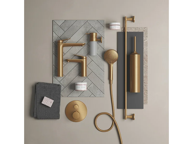 Mitigeur bidet DURAVIT Wave bronze brossé