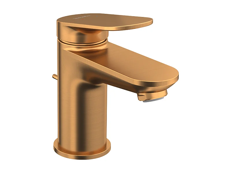 Mitigeur lavabo DURAVIT Wave S avec vidage bronze brossé