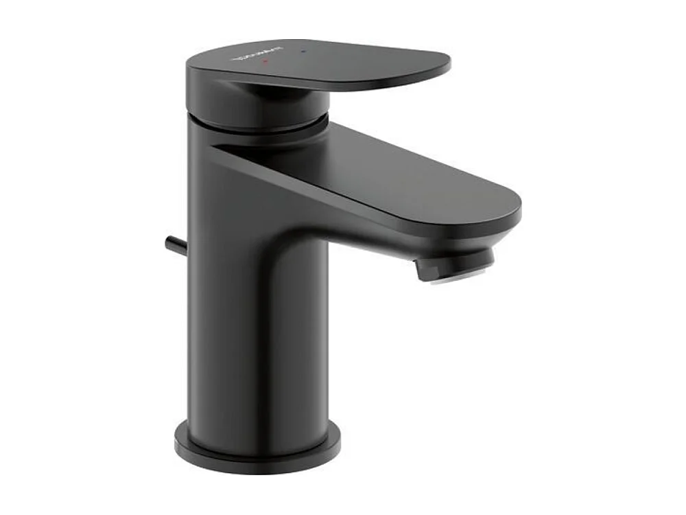 Mitigeur lavabo DURAVIT Wave S avec vidage noir mat