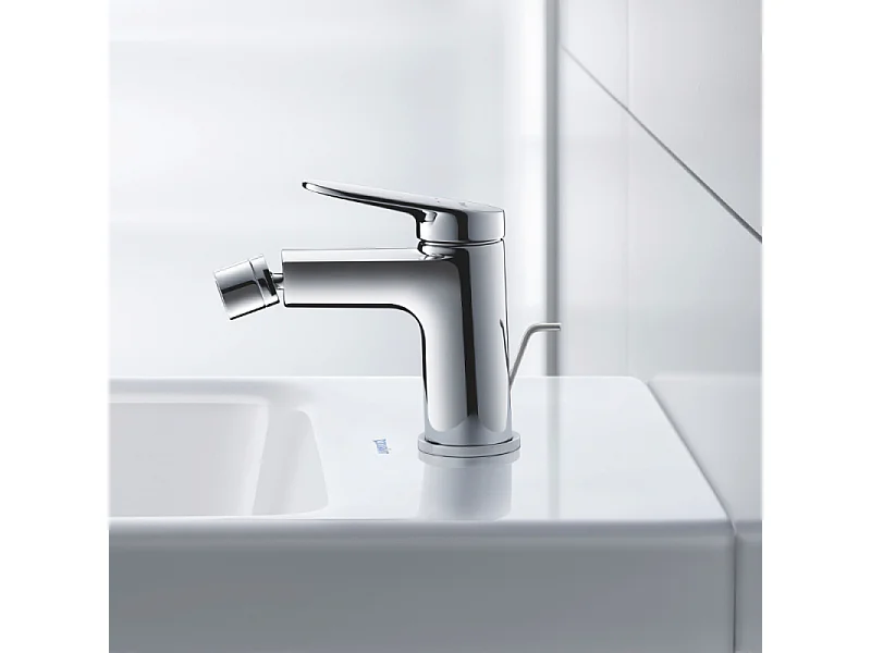 Mitigeur bidet DURAVIT Wave chromé brillant