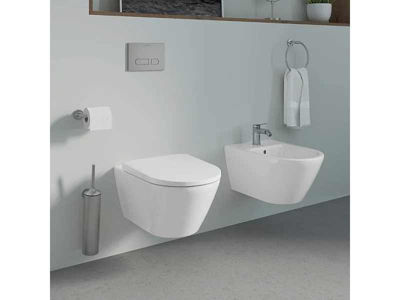 Mitigeur bidet DURAVIT Wave chromé brillant