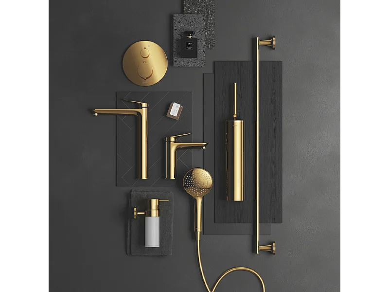 Mezclador de lavabo DURAVIT Wave XL sin desagüe oro pulido