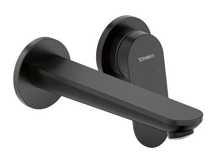 Mitigeur lavabo encastré DURAVIT Wave Noir mat