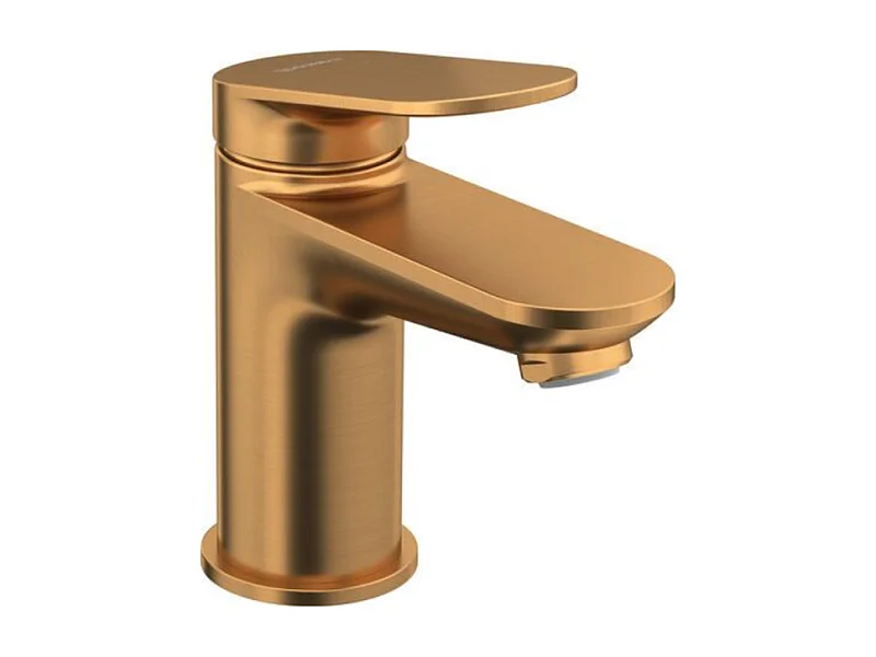 Mitigeur lavabo DURAVIT Wave S sans vidage bronze brossé