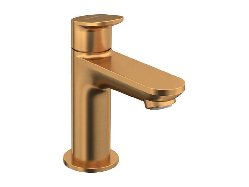 Robinet lave-mains eau froide DURAVIT Wave bronze brossé