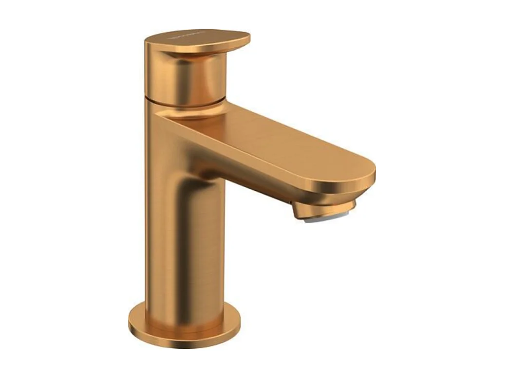 Robinet lave-mains eau froide DURAVIT Wave bronze brossé