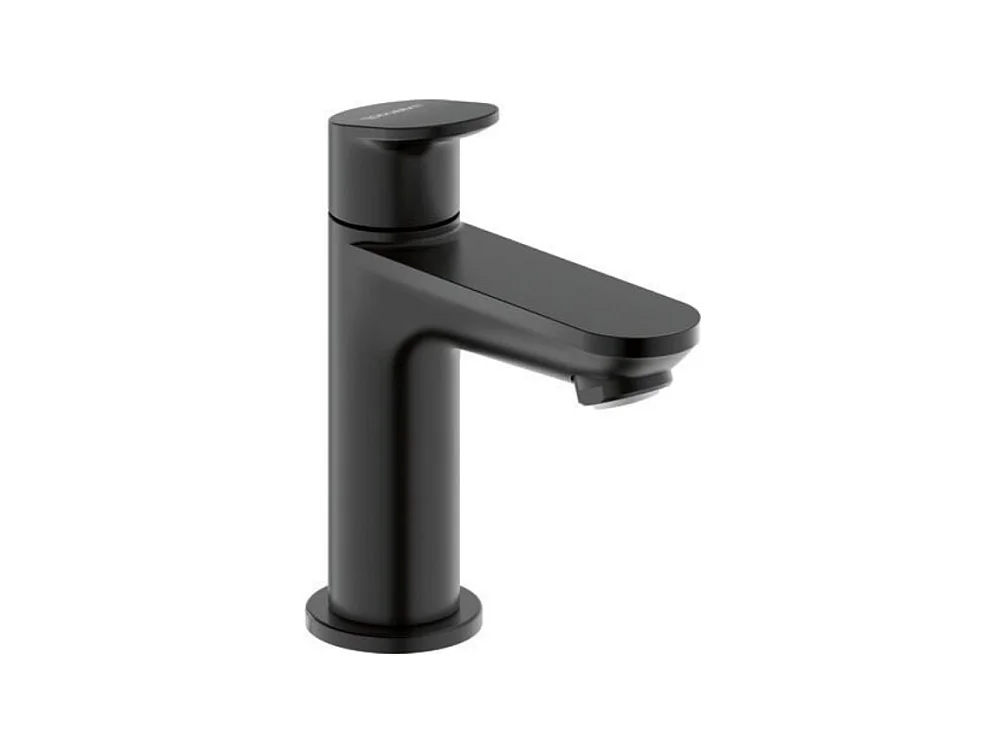 Robinet lave-mains eau froide DURAVIT Wave noir mat