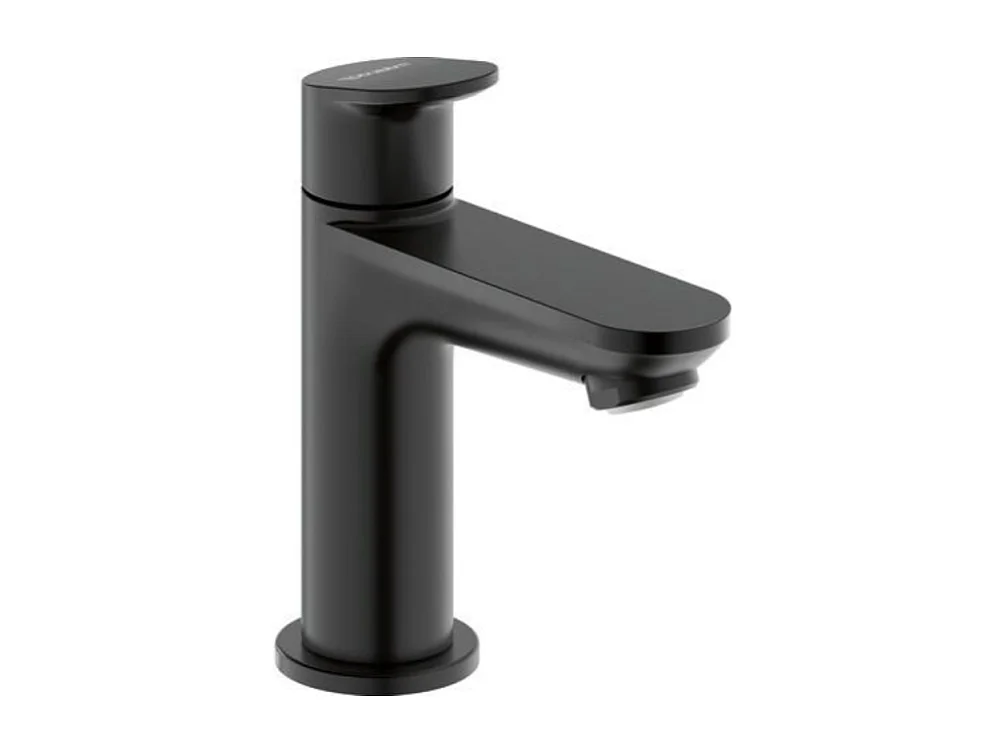 Robinet lave-mains eau froide DURAVIT Wave noir mat