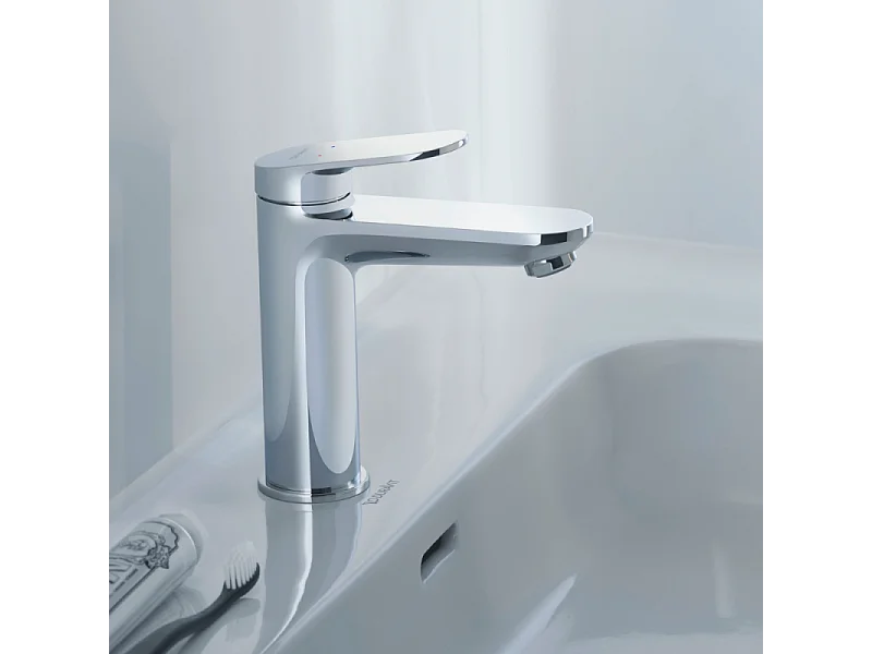 Mitigeur lavabo DUVARIT Wave M sans vidage chromé brillant