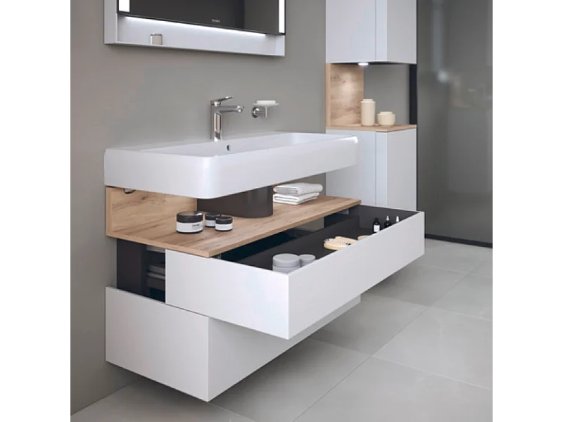 Mitigeur lavabo DURAVIT Wave S avec vidage chromé brillant