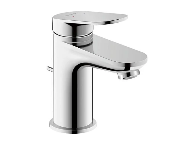 Mitigeur lavabo DURAVIT Wave S avec vidage chromé brillant
