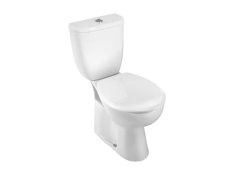 WC à poser sortie verticale JACOB DELAFON Brive 3 + réservoir + abattant