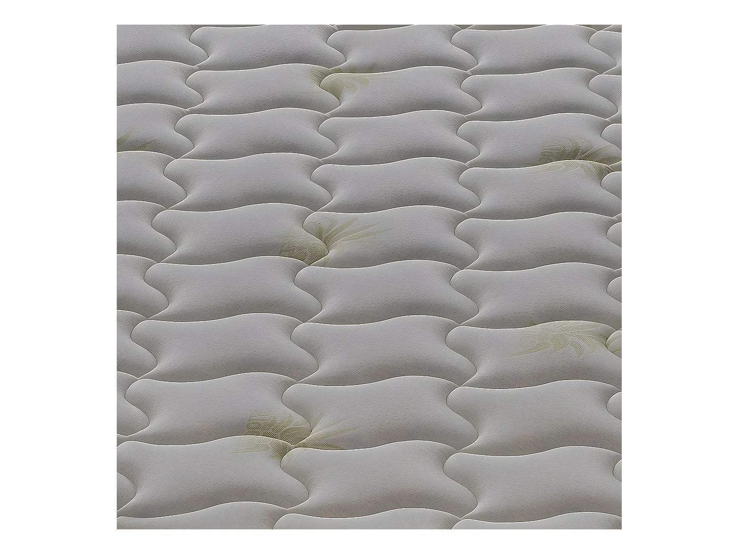 Materasso in Memory Foam - Alto 25 cm - 5 cm memory foam - Rivestimento Aloe Gel rinfrescante 70x190