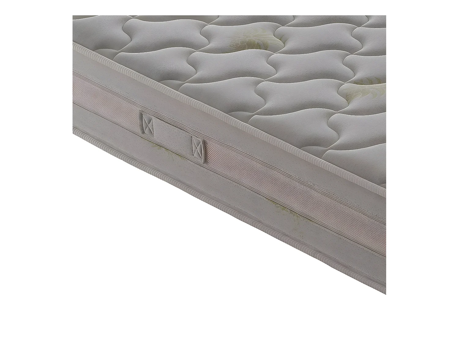 Materasso in Memory Foam - Alto 25 cm - 5 cm memory foam - Rivestimento Aloe Gel rinfrescante 70x190