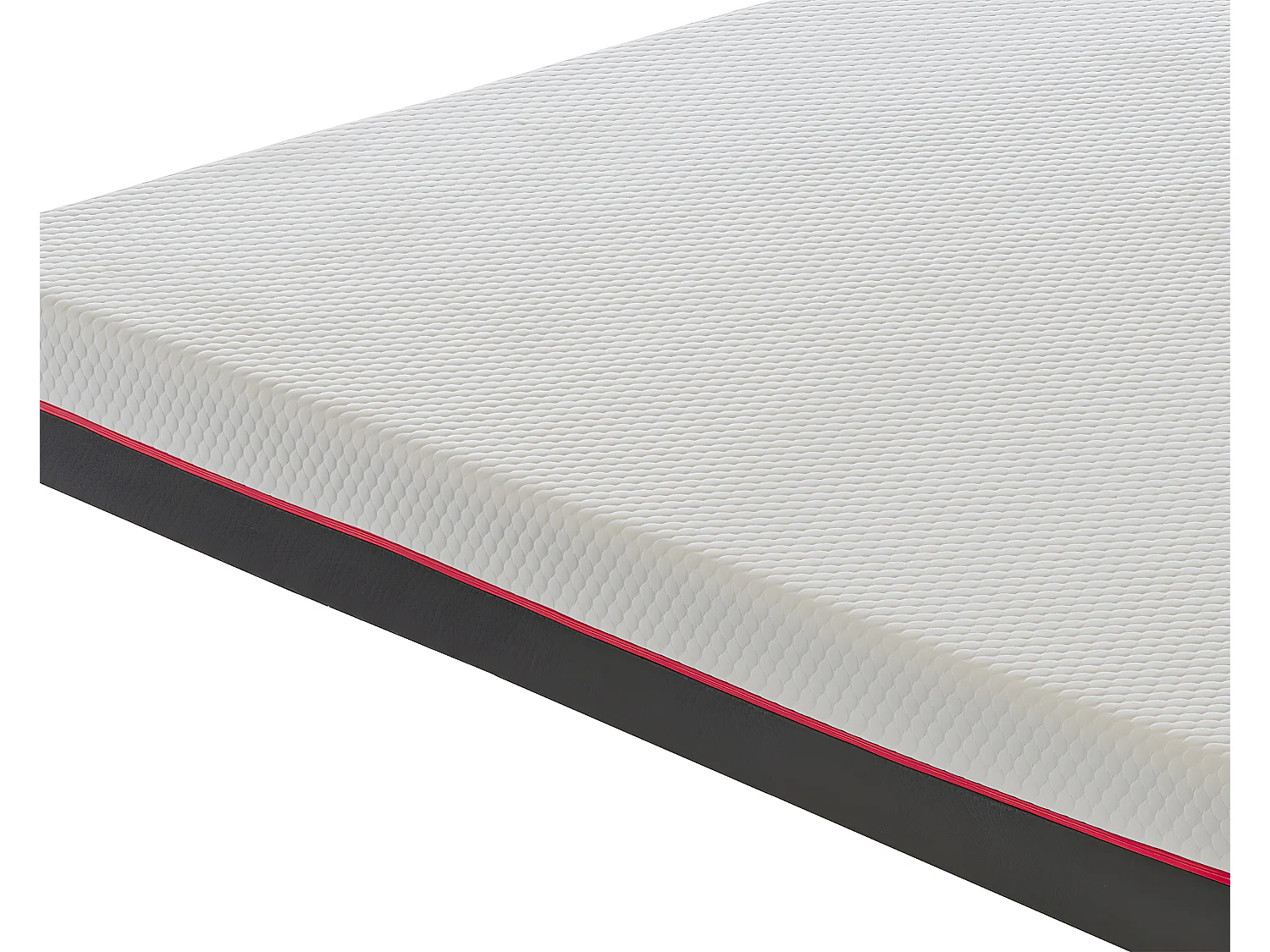 Matelas Memory Foam 20 cm de haut - 2 couches, déhoussable 100x200 cm