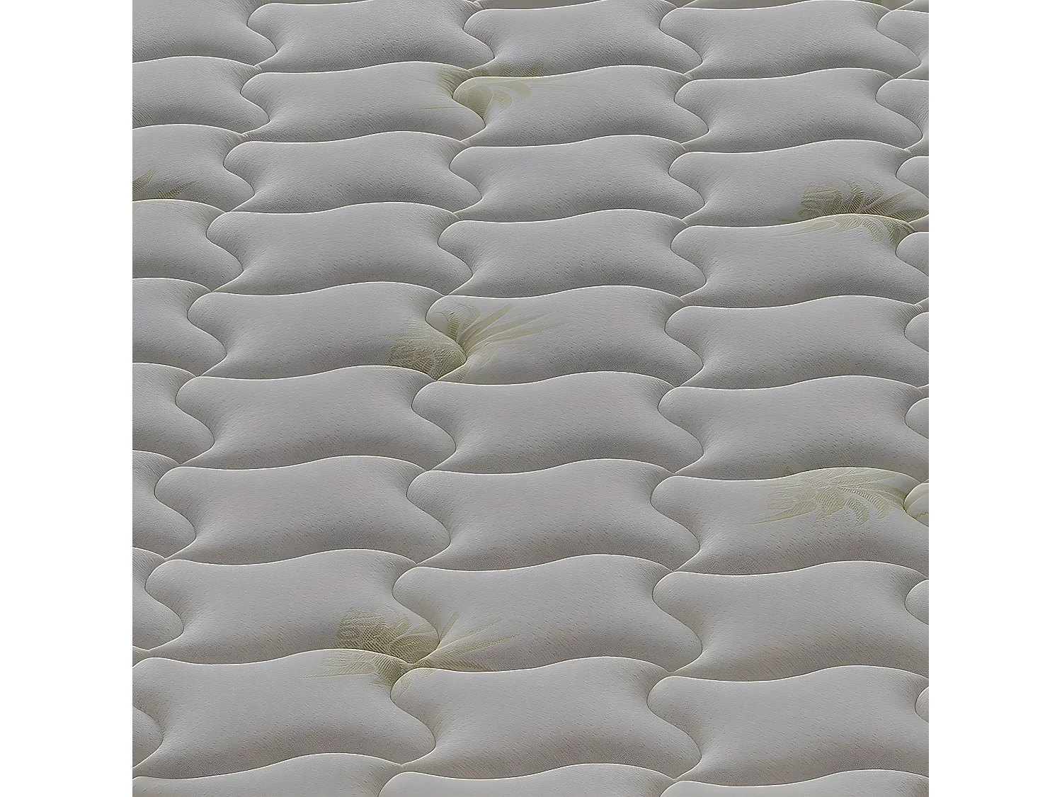 Matelas en Mousse Viscoélastique - 5 Cm De Mousse - 9 Zones De Confort - Hauteur 25 Cm 100x190 cm