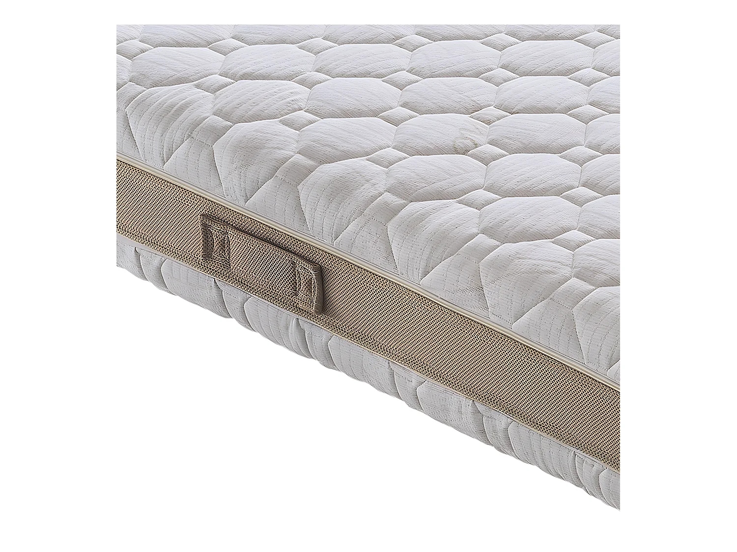 Matelas à mémoire de forme, 3 couches, déhoussable, 5 cm de mousse à mémoire de forme, 7 zones de confort 100x200 cm
