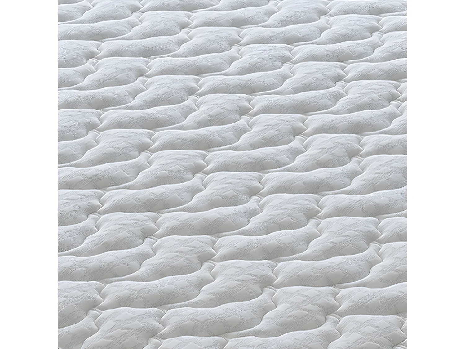 Colchão de molas ensacadas e viscoelástica - 13 zonas de conforto - Alto 27 cm 70x200