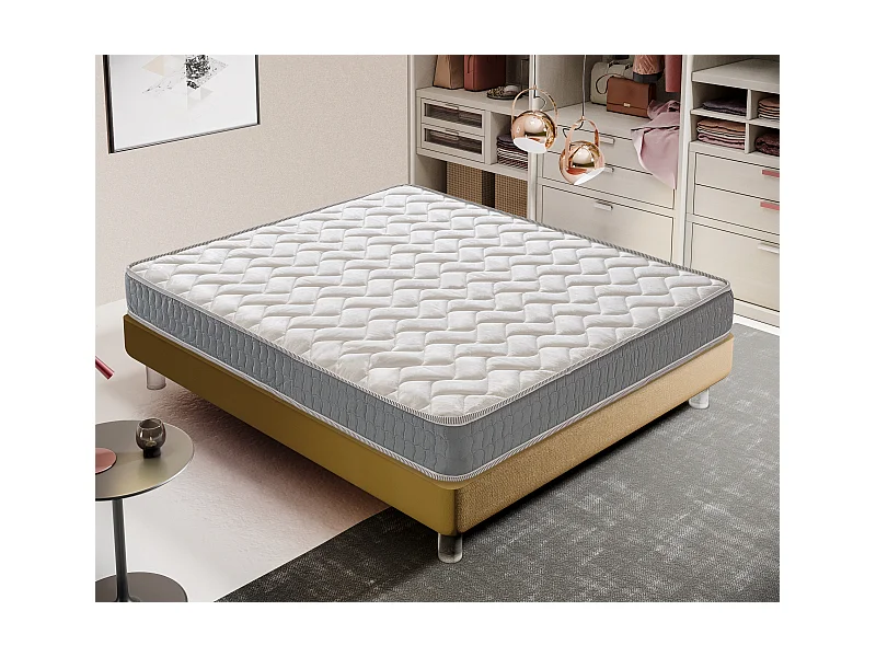 Materasso 100x190 Waterfoam Anallergico - 9 zone di comfort - reversibile