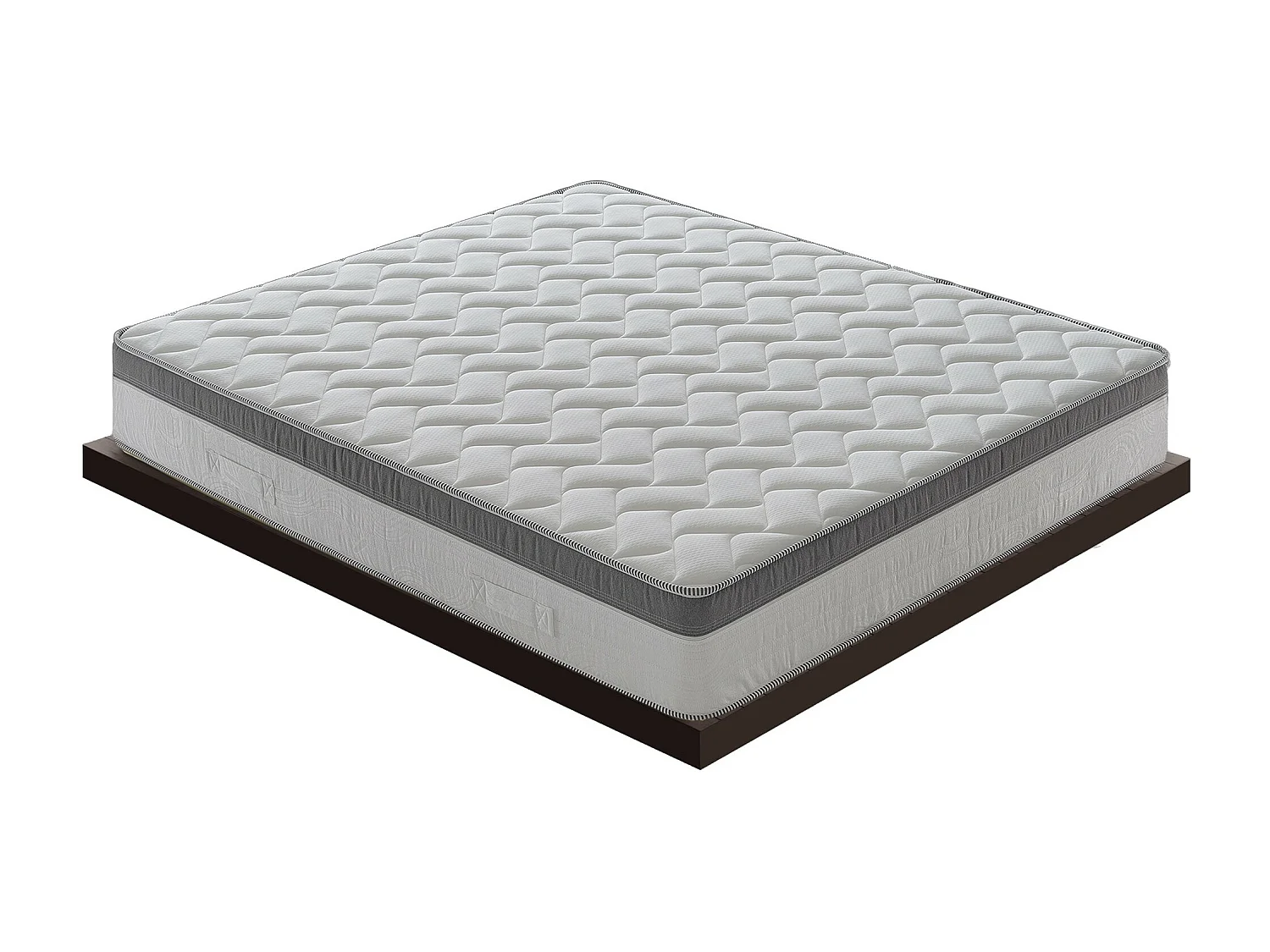 Matelas mémoire de forme à 9 zones différenciées 26cm de hauteur modèle Plus 100x200 cm