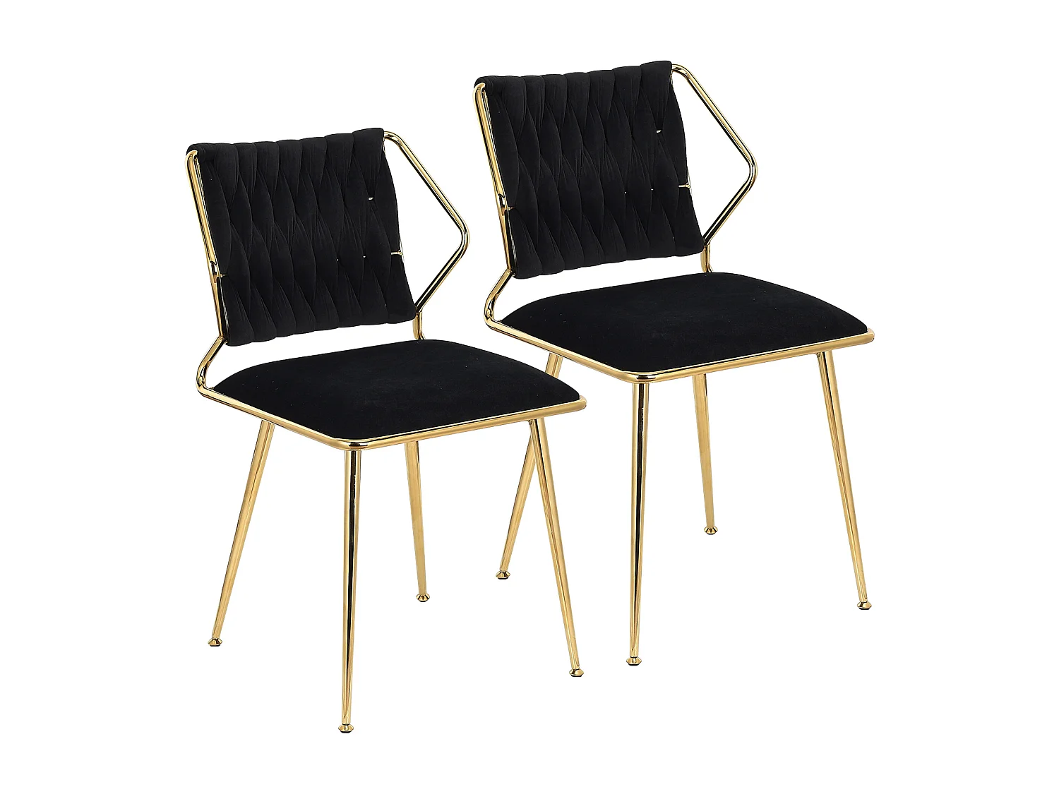 Eetkamerstoelen Set van 2 met rugleuning, moderne fluwelen eettafelstoel, voor keuken, slaapkamer, kaptafel, fluweel, grijs