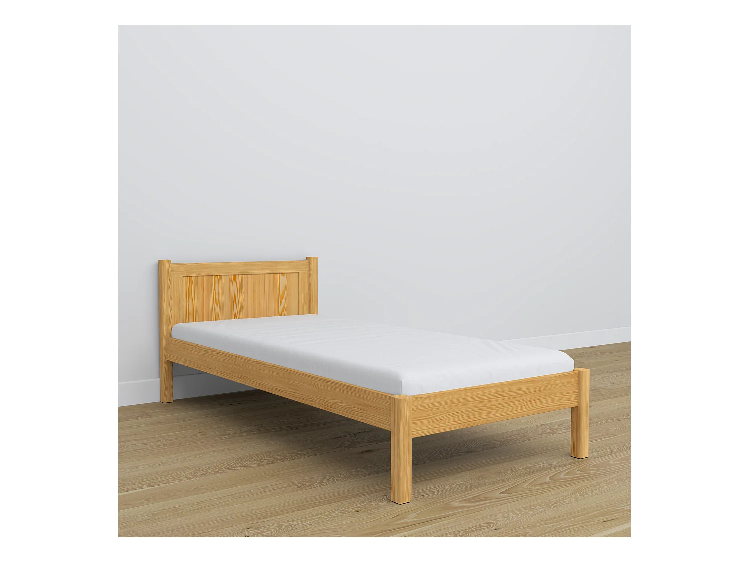 BETT N02 Naturkiefer 100x190